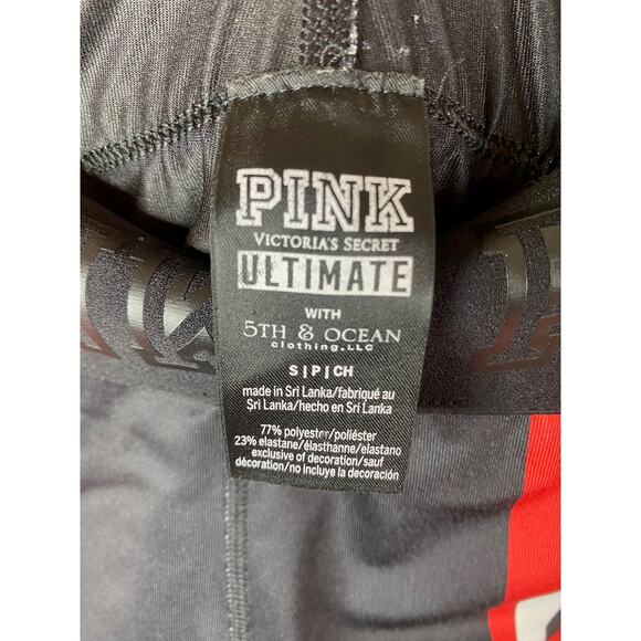 Victoria's Secret Pink Wisconsin Badger leggings size small - Picture 3 of 3